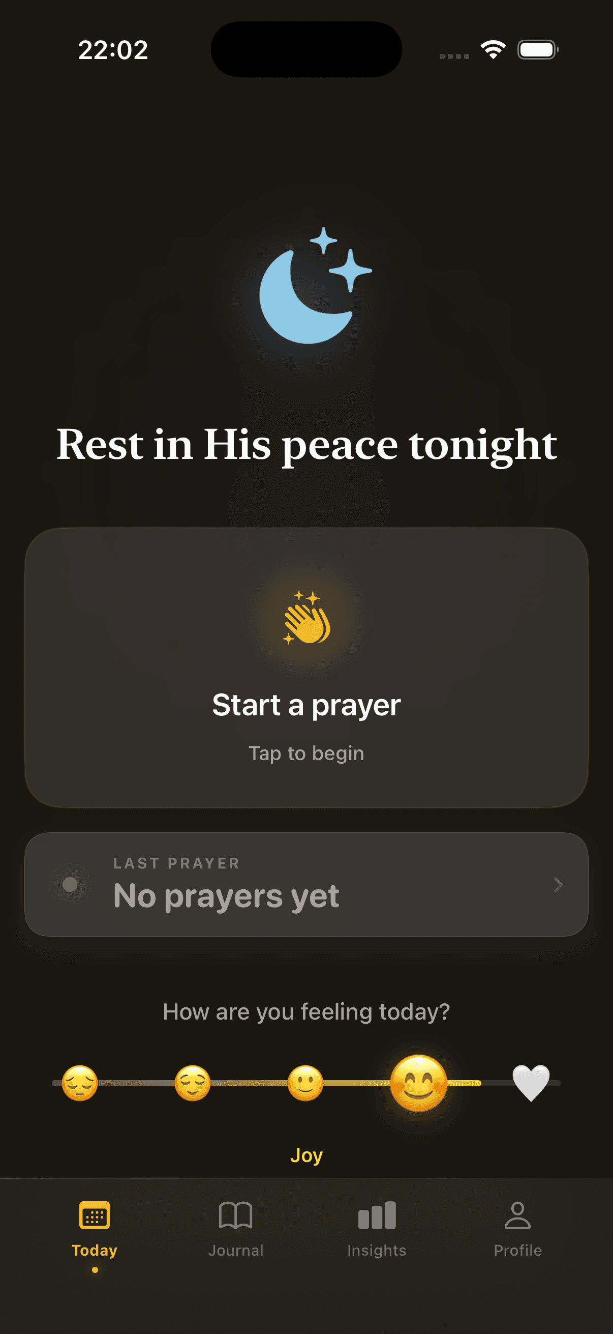 Amen App Main Interface